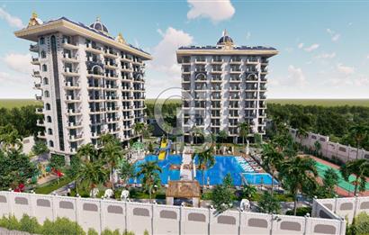 ALANYA AVSALLAR'DA LANSMAN FİYATINA FULL AKTİVİTELİ 1+1 SATILIK DAİRE