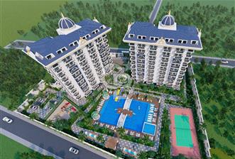 ALANYA AVSALLAR'DA LANSMAN FİYATINA FULL AKTİVİTELİ 1+1 SATILIK DAİRE