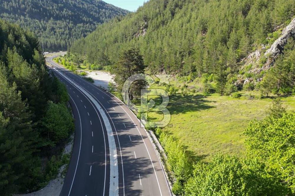Menteşe'de Muğla-Denizli Yoluna Sıfır 6525 m2 Satılık Tarla