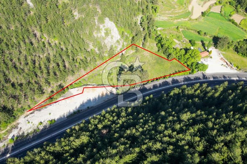 Menteşe'de Muğla-Denizli Yoluna Sıfır 6525 m2 Satılık Tarla