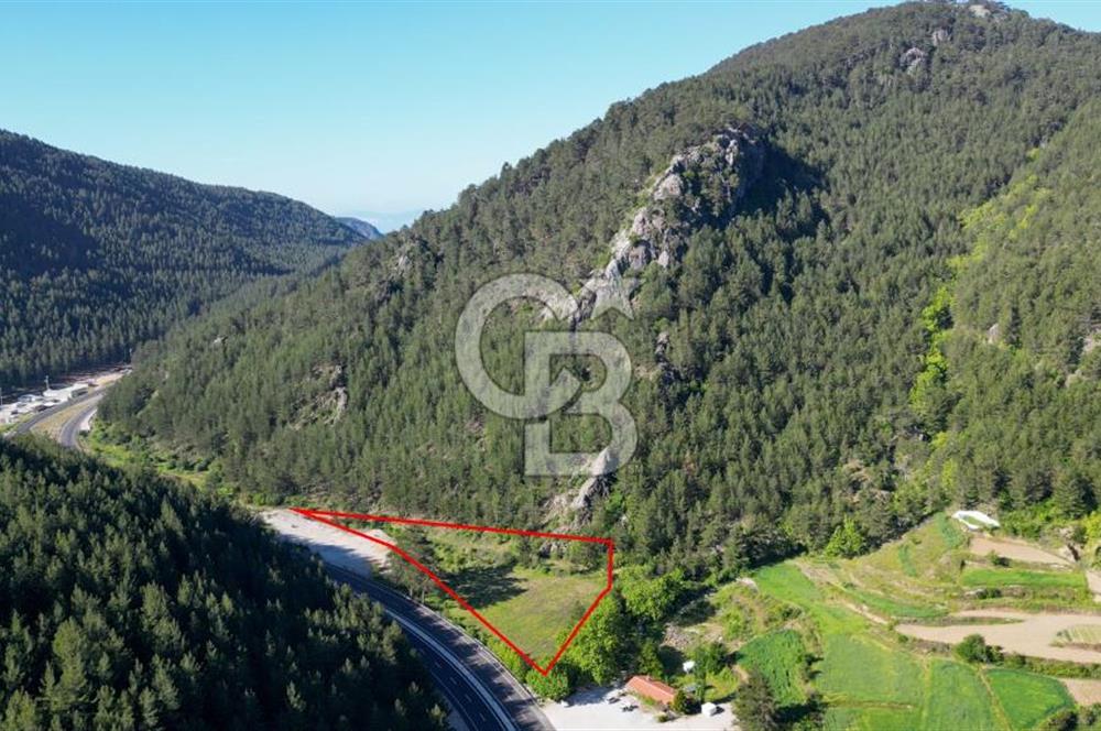 Menteşe'de Muğla-Denizli Yoluna Sıfır 6525 m2 Satılık Tarla