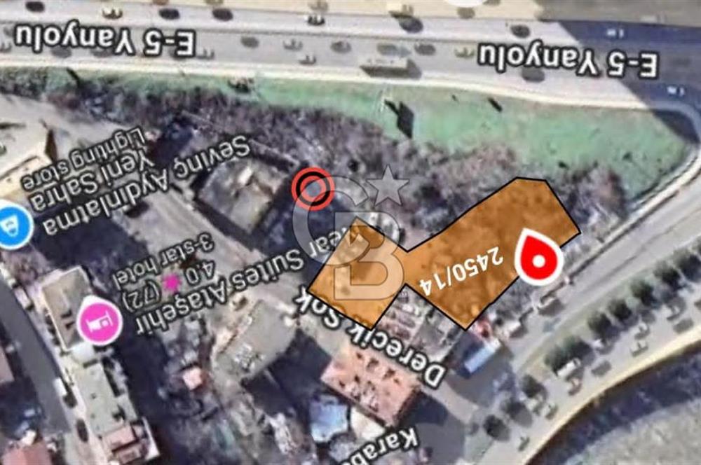 İSTANBUL ATAŞEHİR E-5 KARAYOLUNA CEPHE TİCARİ İMARLI ARSA