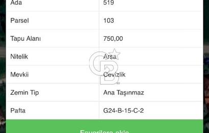 CB ONKO'DAN SAKARYA SÖĞÜTLÜ KURUDİL VİLLA İMARLI SATILIK ARSA