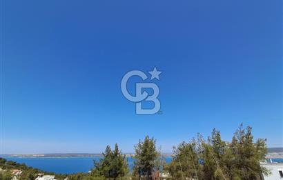 Akbük Çukur Mevkiinde Projeli, Panoramik Deniz Manzaralı Arsa!