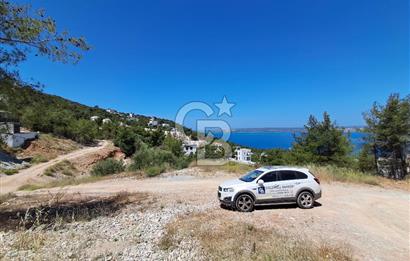 Akbük Çukur Mevkiinde Projeli, Panoramik Deniz Manzaralı Arsa!