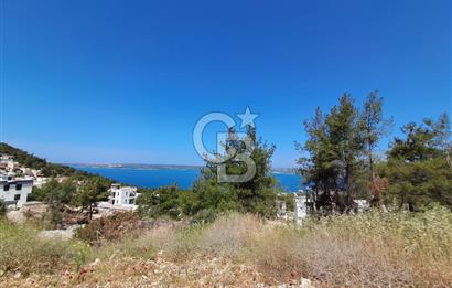 Akbük Çukur Mevkiinde Projeli, Panoramik Deniz Manzaralı Arsa!