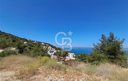 Akbük Çukur Mevkiinde Projeli, Panoramik Deniz Manzaralı Arsa!