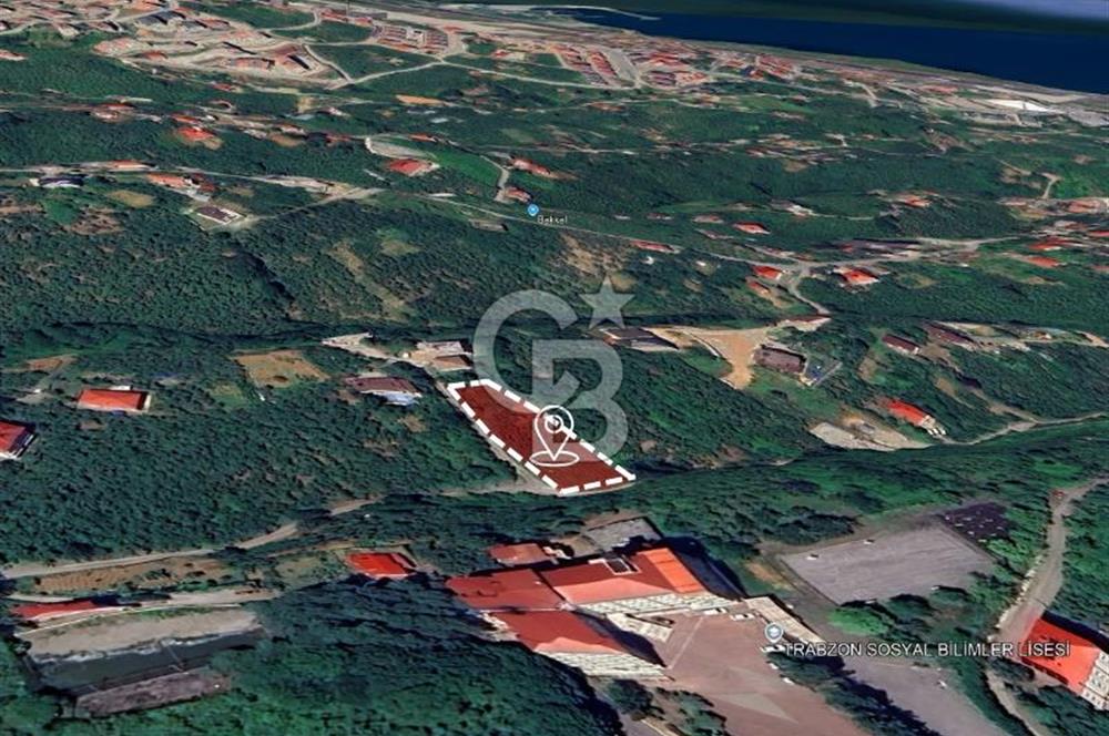 TRABZON ÇİMENLİ'DE EĞİMSİZ, ANAYOLA YAKIN 1136 M2 SATILIK ARAZİ