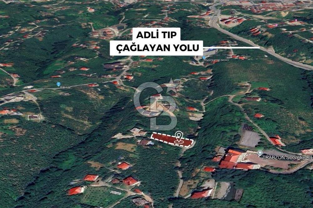 TRABZON ÇİMENLİ'DE EĞİMSİZ, ANAYOLA YAKIN 1136 M2 SATILIK ARAZİ