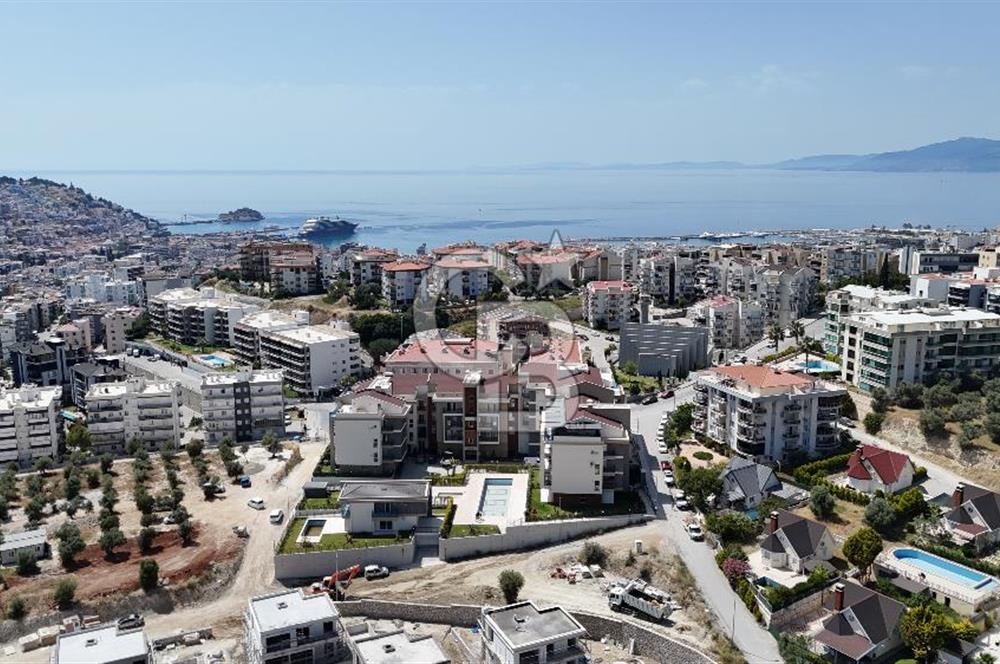 KUŞADASI TÜRKMEN MAHALLESİ 265 M2 BAHÇEYE SAHİP 2+1 DAİRE