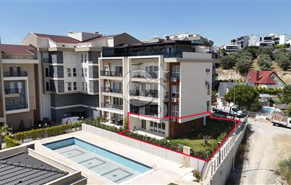 KUŞADASI TÜRKMEN MAHALLESİ 265 M2 BAHÇEYE SAHİP 2+1 DAİRE