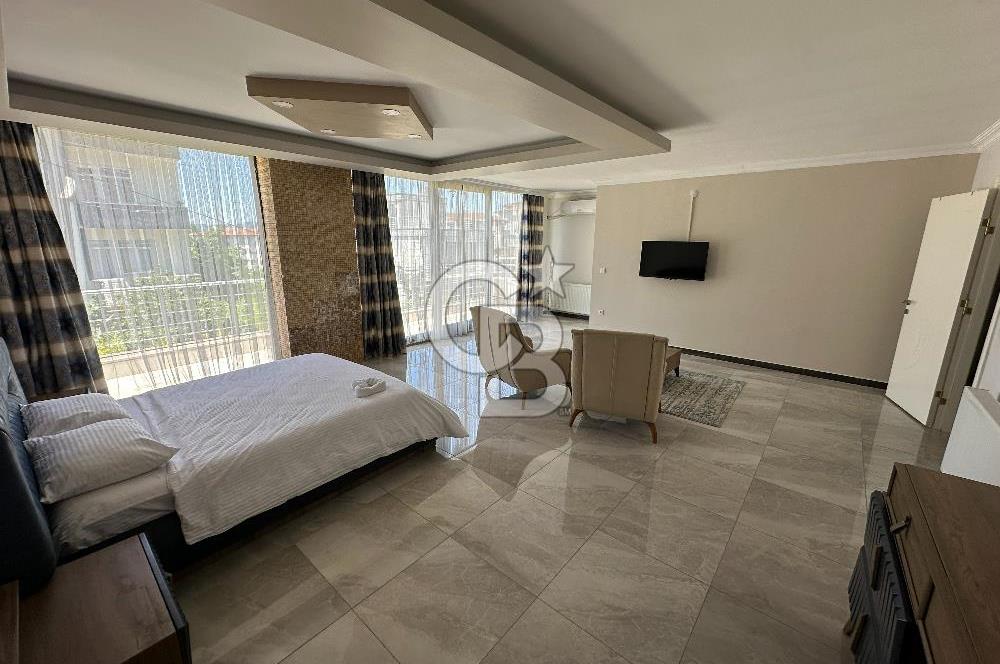 Lüks 4+1 Villa Kapalı Havuzlu, Saunalı, Eşyalı!