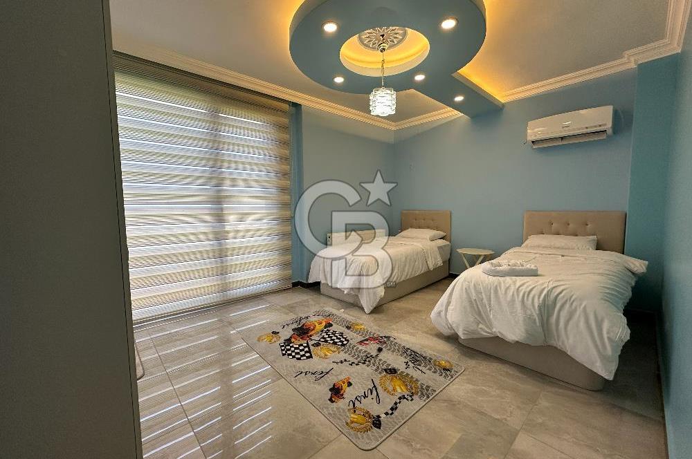 Lüks 4+1 Villa Kapalı Havuzlu, Saunalı, Eşyalı!