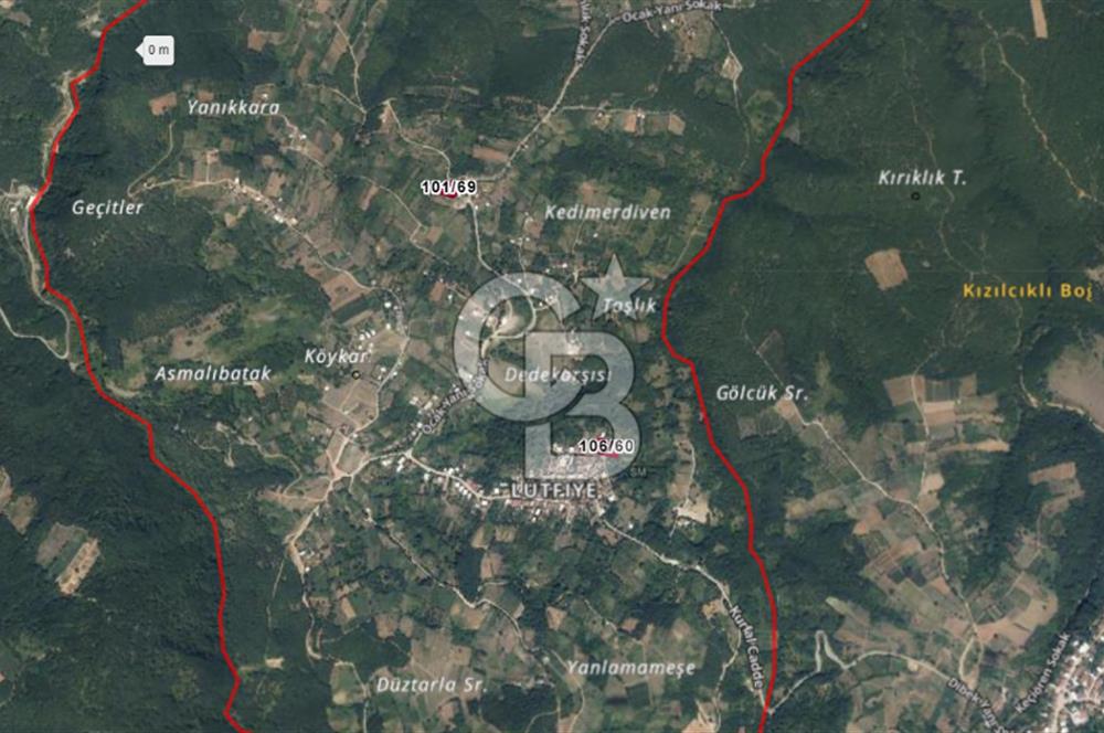 CB AMBIANCE'DAN KESTEL LÜTFİYE'DE SATILIK HİSSELİ KÖYİÇİ BAHÇE