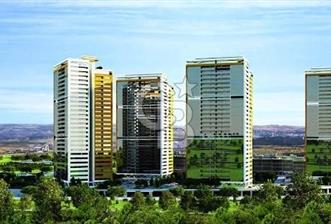 Beytepe Ametist Sitesi'nde Hayat Sokağı Manzaralı  Teraslı Ofis