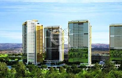 Beytepe Ametist Sitesi'nde Hayat Sokağı Manzaralı  Teraslı Ofis