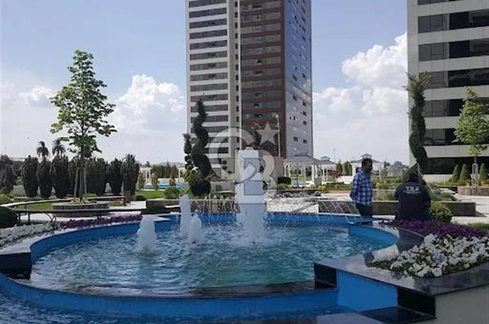Beytepe Ametist Sitesi'nde Hayat Sokağı Manzaralı  Teraslı Ofis