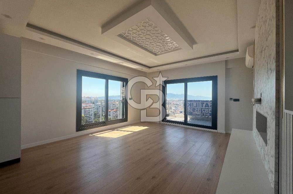 Çiğli esentepe de deniz manzaralı lüks 2 + 1 daire