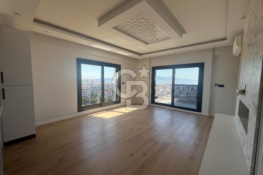 Çiğli esentepe de deniz manzaralı lüks 2 + 1 daire