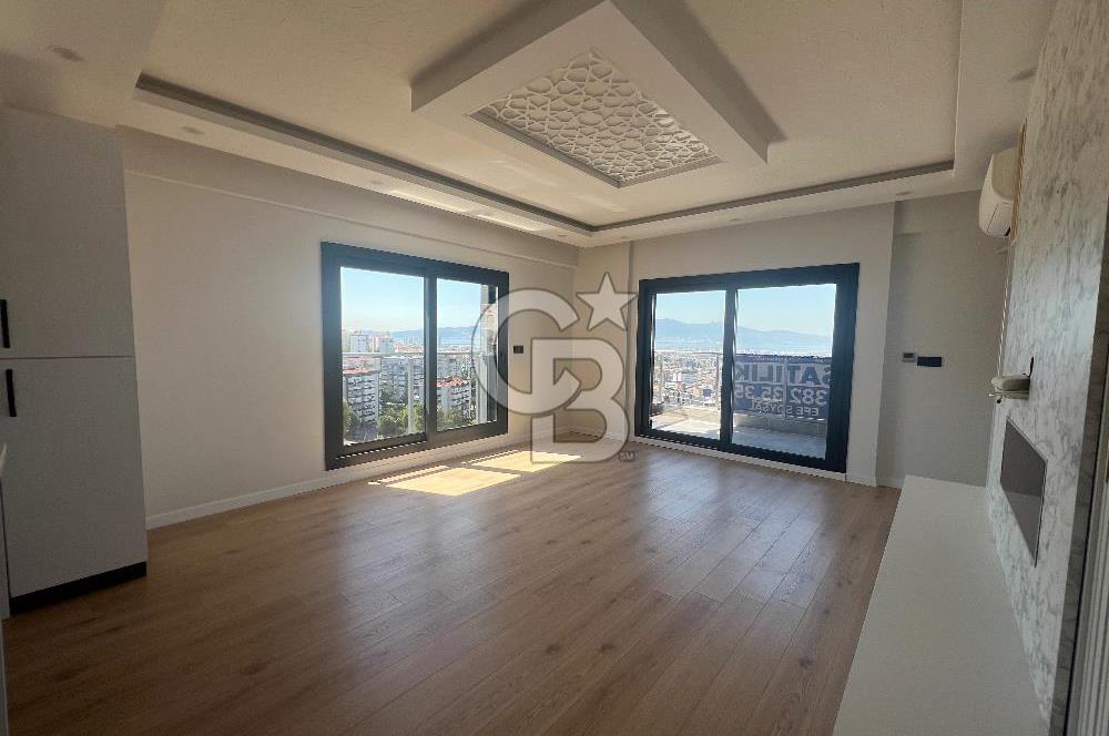Çiğli esentepe de deniz manzaralı lüks 2 + 1 daire