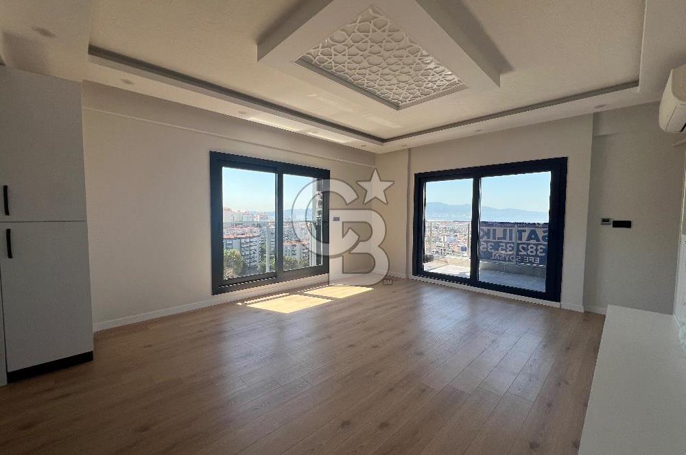 Çiğli esentepe de deniz manzaralı lüks 2 + 1 daire