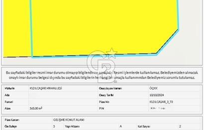 Kızılcaşar Konut İmarlı Satılık Arsa – Yatırıma Uygun!