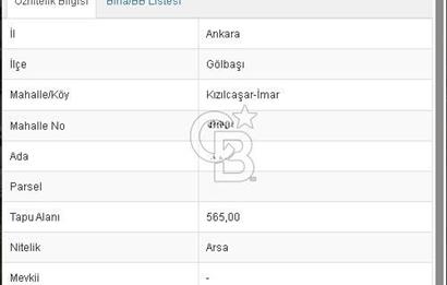 Kızılcaşar Konut İmarlı Satılık Arsa – Yatırıma Uygun!