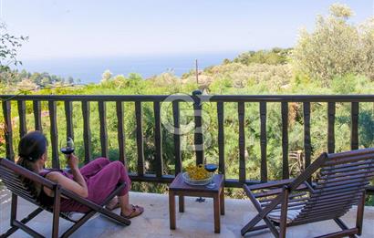 Fethiye Faralya’da Satılık Yüksek Gelir Getiren Doğanın İçinde Yatırımlık Butik Otel 