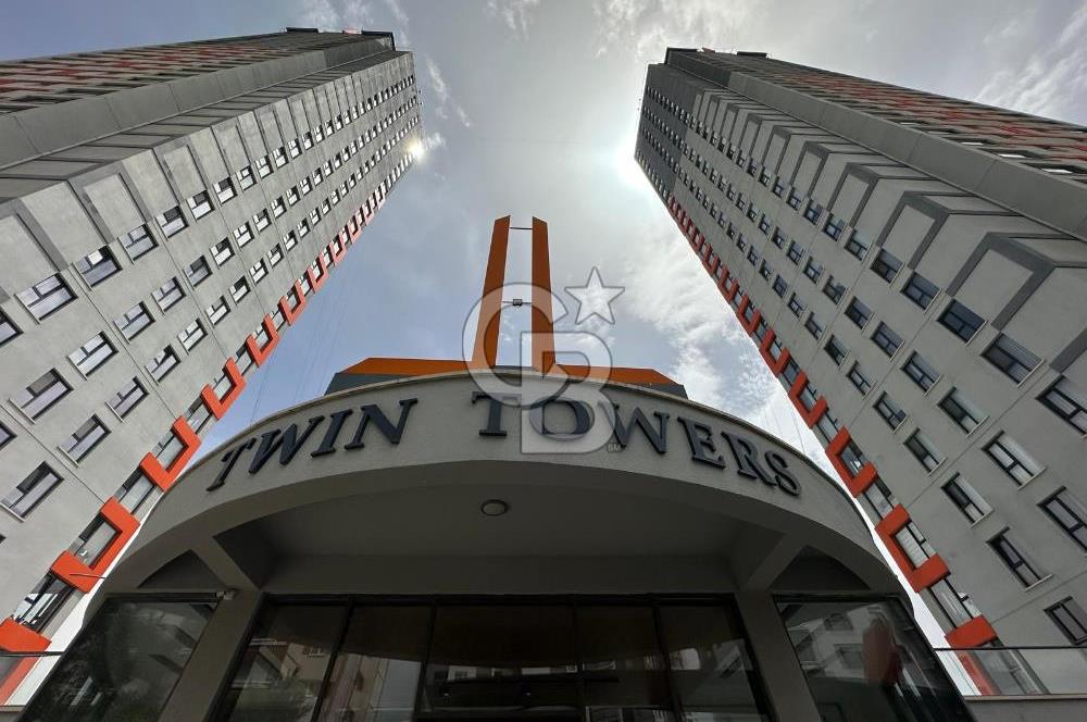 TWİN TOWERS'TA 'KAPALI OTOPARKLI 7/24 GÜVENLİKLİ' 4+1
