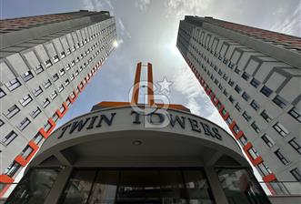 TWİN TOWERS'TA 'KAPALI OTOPARKLI 7/24 GÜVENLİKLİ' 4+1