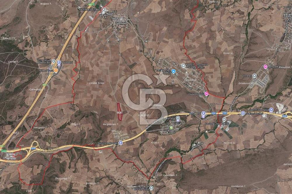 BALIKESİR KARESİ NAİPLİ'DE YOLA CEPHE, EMSALSİZ TARLA! 21.330 m2