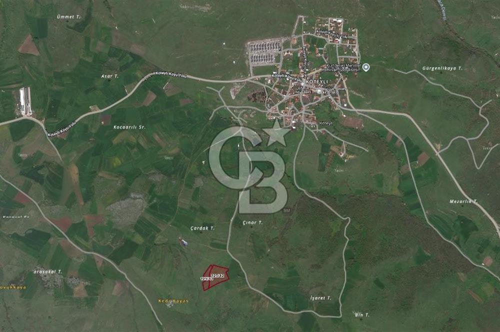 BALIKESİR KARESİ KÖTEYLİ'DE SATILIK TARLA...! 14.901 m2