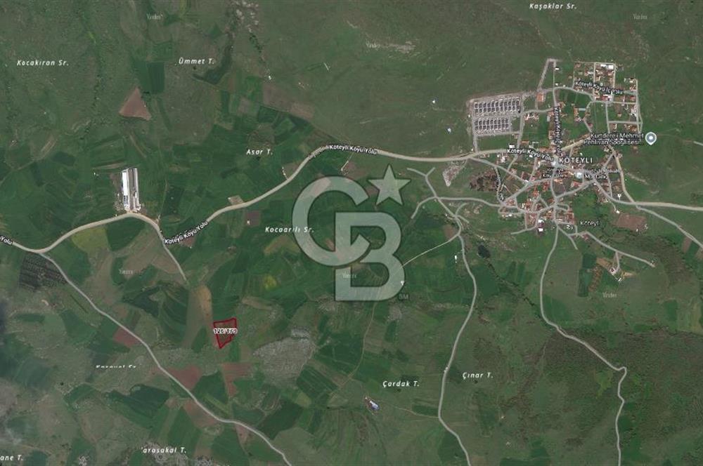 BALIKESİR KARESİ KÖTEYLİ'DE SATILIK TARLA..! 6.344 m2