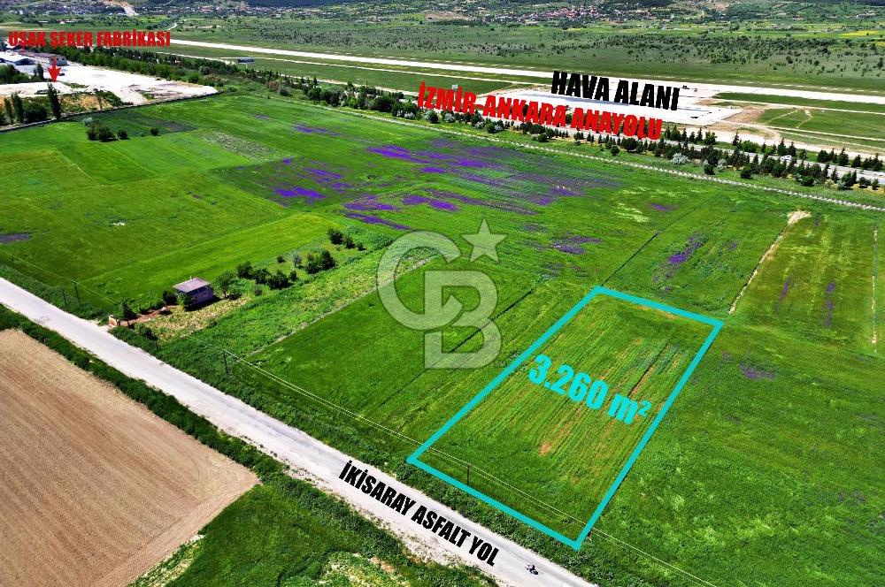 CB OPİA'DAN ŞEKERFABRİKASI YANI YOLA CEPHE YATIRIM FIRSATI TARLA
