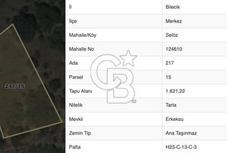 BİLECİK MERKEZ SELÖZ'DE FIRSAT TARLA