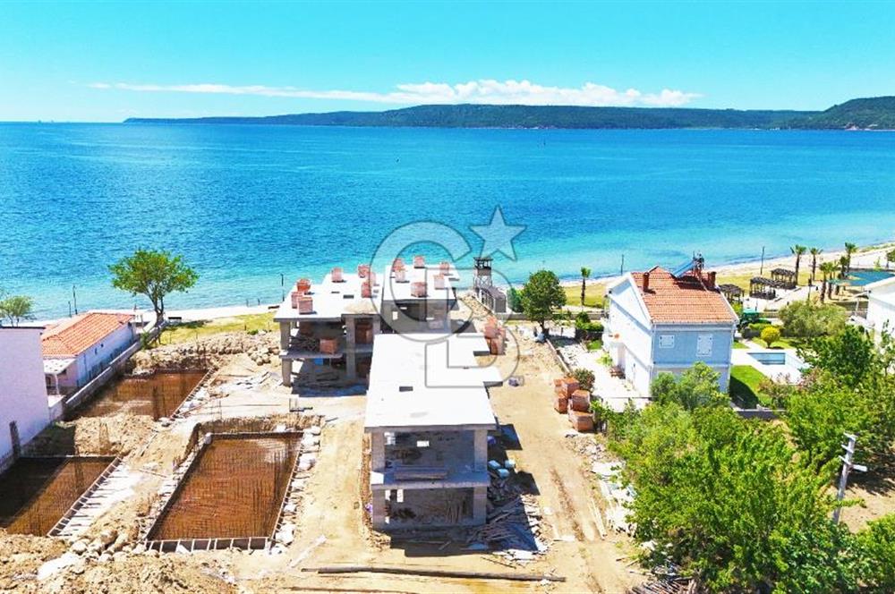 ÇANAKKALE DARDANOS DENİZE 30 M MESAFEDE SATILIK MÜSTAKİL VİLLA