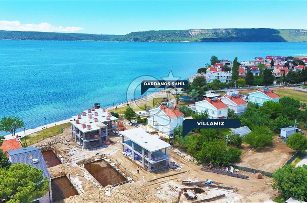 ÇANAKKALE DARDANOS DENİZE 30 M MESAFEDE SATILIK MÜSTAKİL VİLLA
