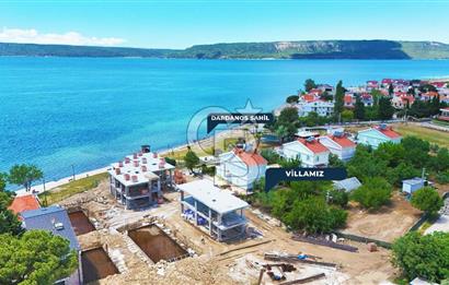 ÇANAKKALE DARDANOS DENİZE 30 M MESAFEDE SATILIK MÜSTAKİL VİLLA