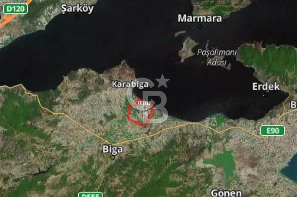 CB CITY'DEN ÇANAKKALE BİGA'DA SATILIK ARSA 