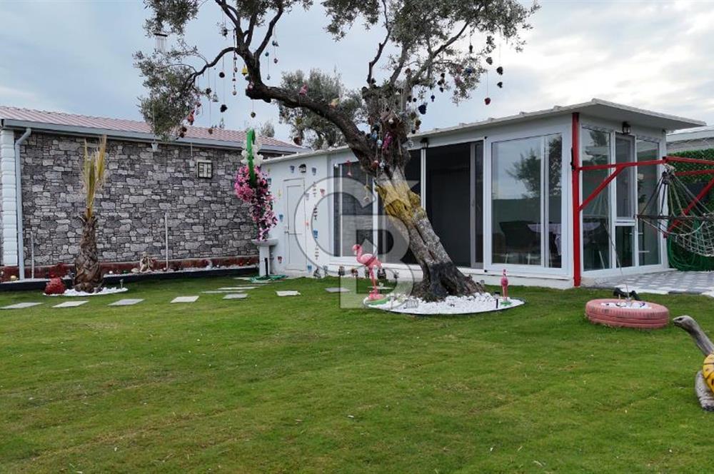 SATILIK TORBALI DAĞKIZILCA’DA İÇİNDE 1+1 EVİ BULUNAN  ZEYTİNLİ TARLA