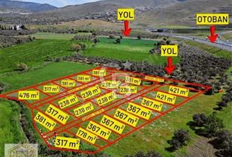 AİLAĞA BARBAROS MAH. FOÇA GİŞELERİ ALTINDA SATILIK 318 M2 TARLA