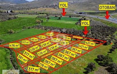 AİLAĞA BARBAROS MAH. FOÇA GİŞELERİ ALTINDA SATILIK 318 M2 TARLA