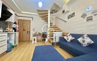 BORNOVA KÜÇÜK PARK, MUHTEŞEM KONUM YENİ BİNA, EŞYALI SATILIK 1+1