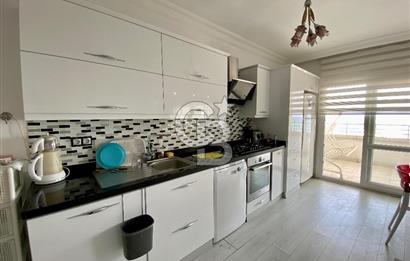 Erdemli Tömük’te Denize Sıfır, Full Eşyalı 3+1 Yazlık 