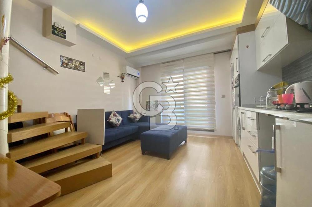 BORNOVA KÜÇÜK PARK, MUHTEŞEM KONUM YENİ BİNA, EŞYALI SATILIK 1+1