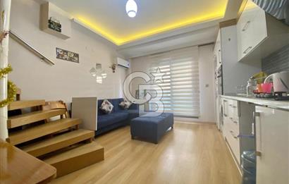 BORNOVA KÜÇÜK PARK, MUHTEŞEM KONUM YENİ BİNA, EŞYALI SATILIK 1+1