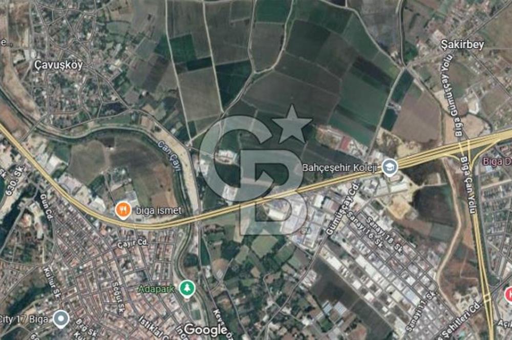 ÇANAKKALE BİGA'DA BURSA YOLU ÜZERNDE 115 M2 SIFIR DÜKKAN SATILIK