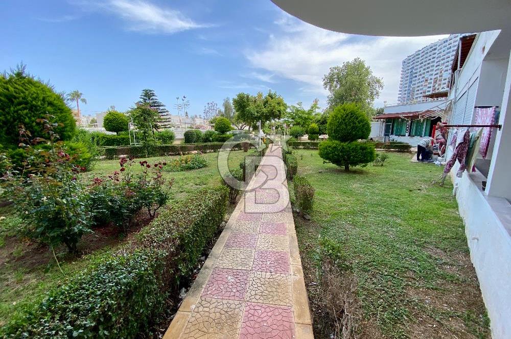 Erdemli Tömük’te Denize Sıfır, Full Eşyalı 3+1 Yazlık 