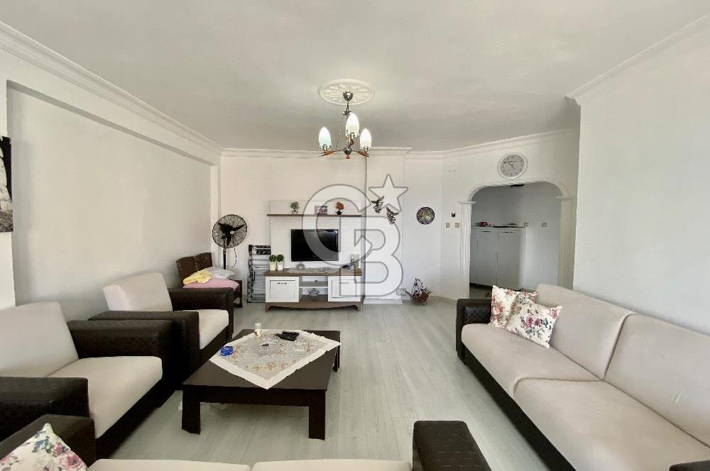 Erdemli Tömük’te Denize Sıfır, Full Eşyalı 3+1 Yazlık 