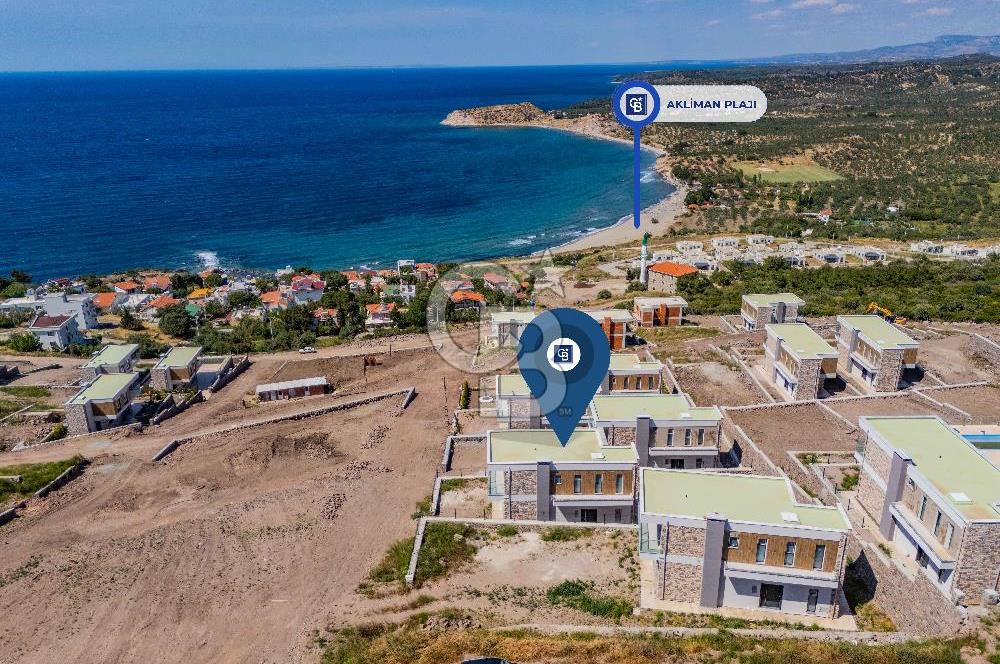 BABAKALE AKLİMANDA DENİZ MANZARALI VİLLA